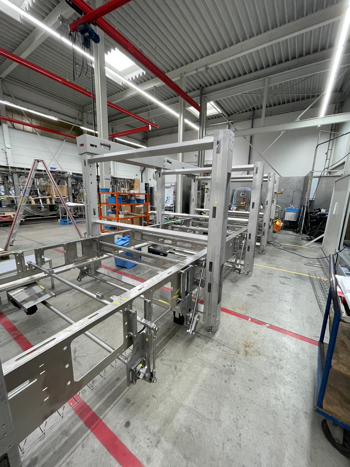 Mechanischer Aufbau und Ausrichtung der Anlagenstruktur